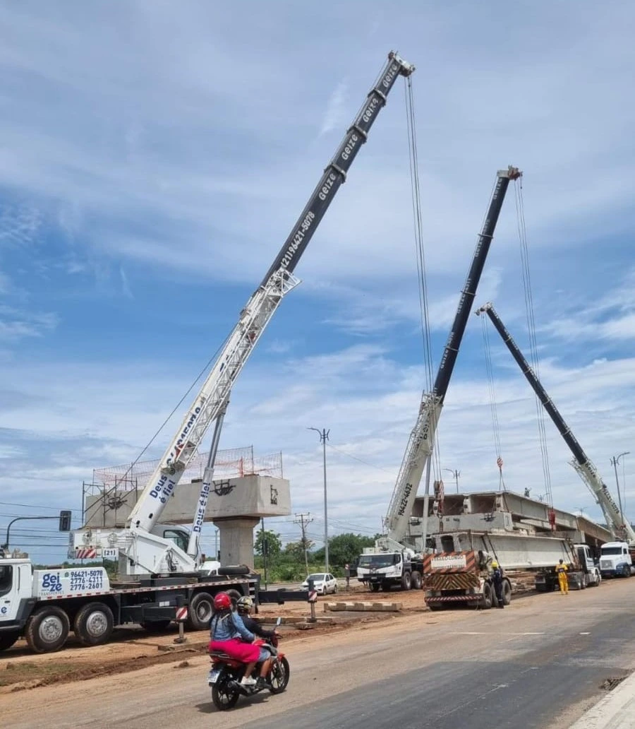 GUINDASTE 70TON PARA CONSTRUÇÃO CIVIL